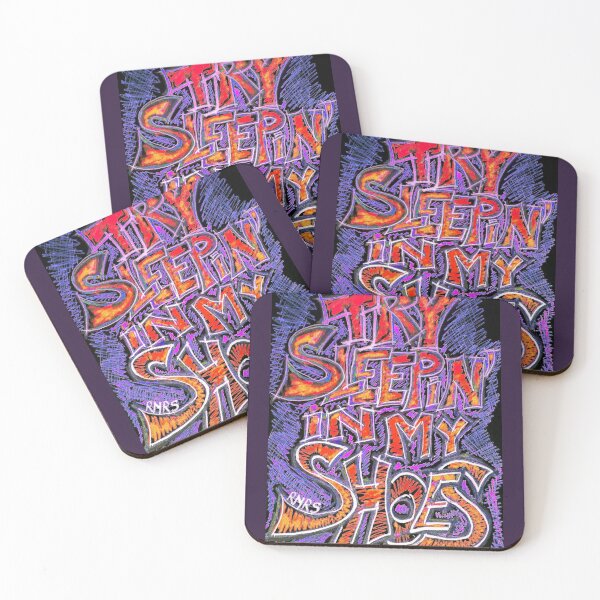 Item preview, TRY SLEEPING IN MY SHOES designed and sold by ROCKNROLLSAILOR.