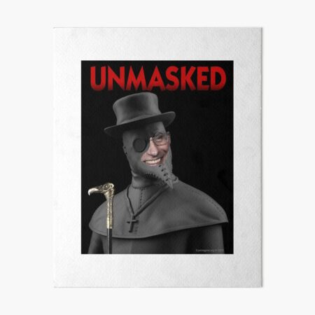 Unmasked Art Board Print