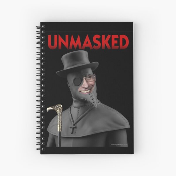 Unmasked Spiral Notebook