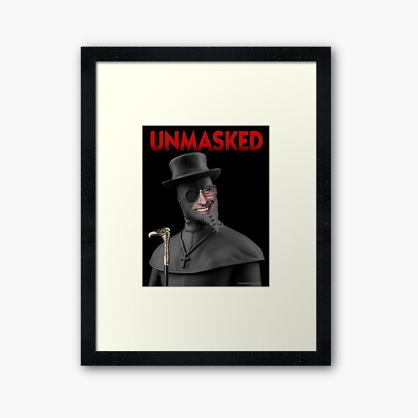 Unmasked Framed Art Print