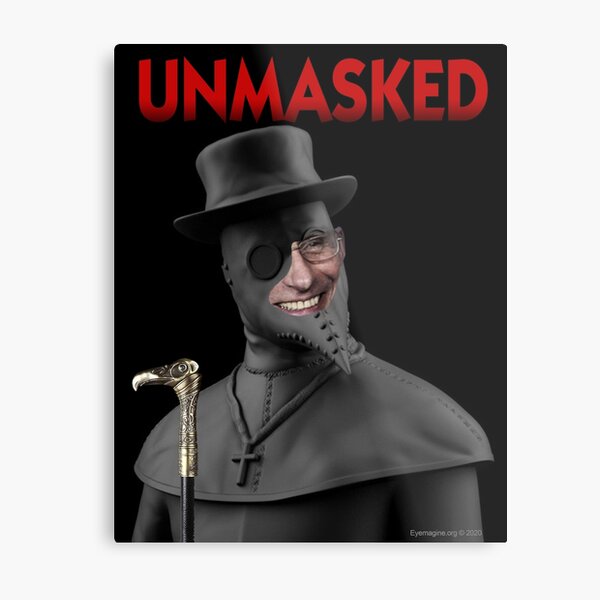 Unmasked Metal Print