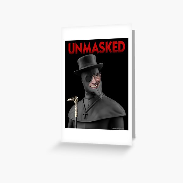 Unmasked Greeting Card