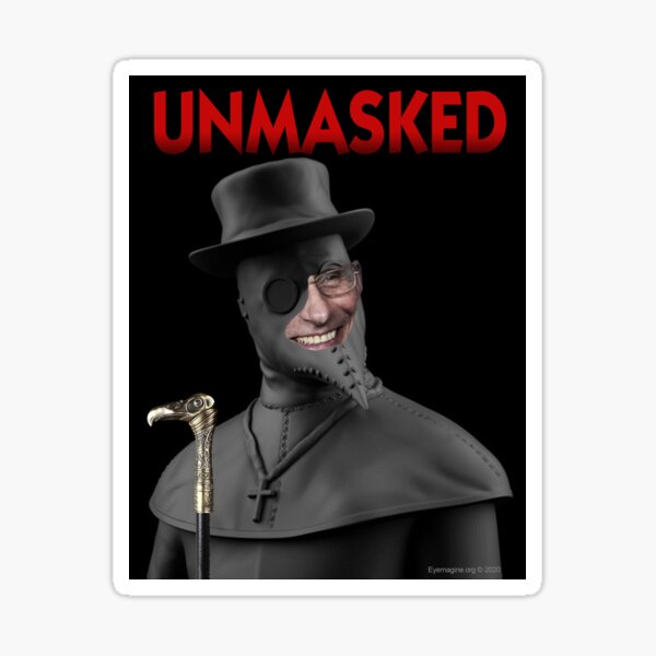Unmasked Sticker