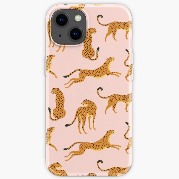 Leopards or cheetahs. iPhone Soft Case