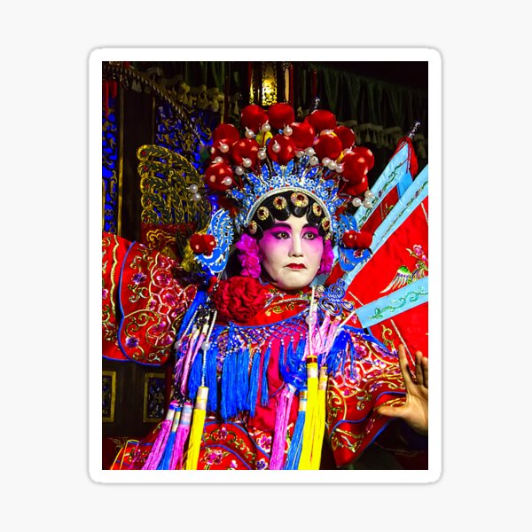 Sichuan Opera in the People's Republic of China Sticker