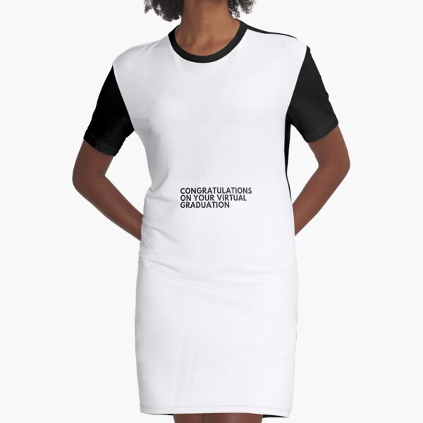 2021 Graduation Gift Graphic T-Shirt Dress