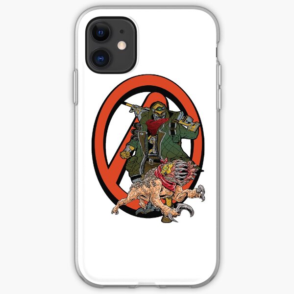 FL4K The Beastmaster With Guard Skag Borderlands Vault Symbol Rakk Attack! iPhone Soft Case
