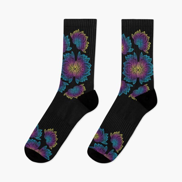 Item preview, Psychedelic Art Lotus Flower designed and sold by glintintheeye.