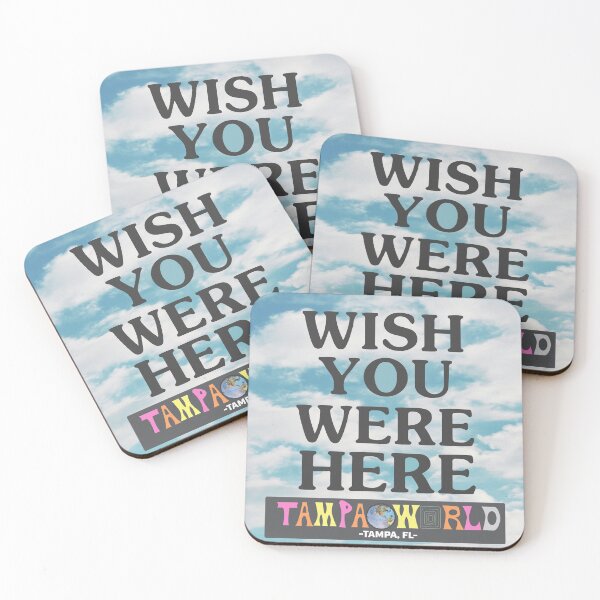 Item preview, wish you were here- tampaworld designed and sold by designs-hj.