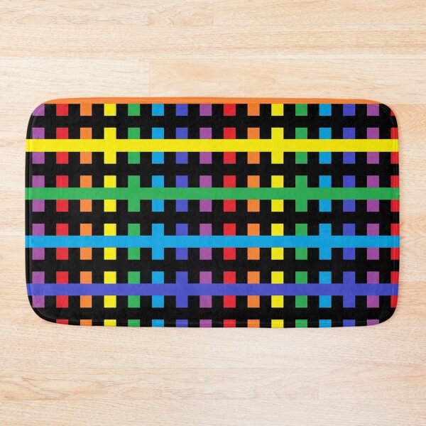 Item preview, Abstract Rainbow and Black   designed and sold by lornakay.