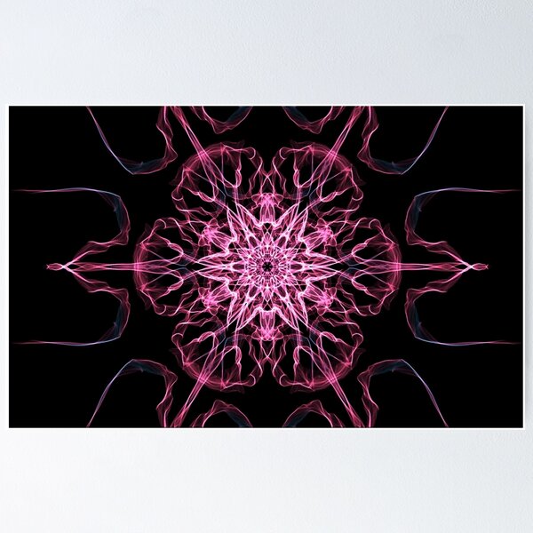 Item preview, Pink Pink flower on Black designed and sold by HHarrabi.