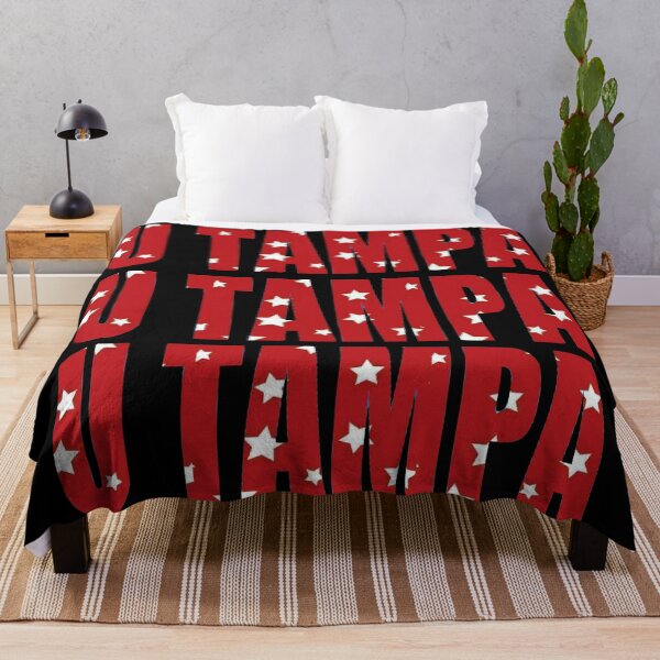 utampa x3 with stars Throw Blanket