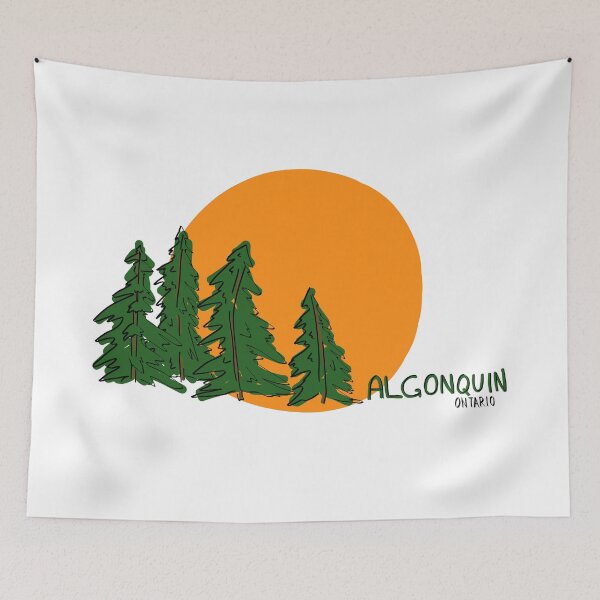 Item preview, Algonquin Ontario logo designed and sold by earthythings.