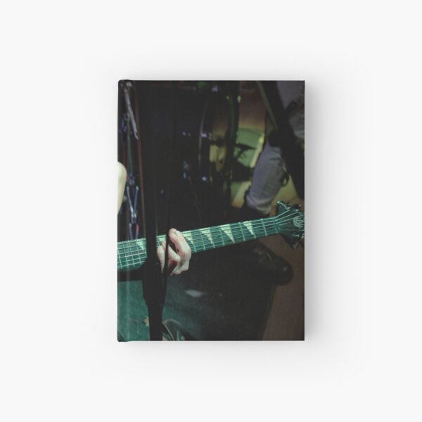 Music Show in the East Village of New York City Hardcover Journal