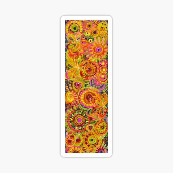 Yellow Party Sticker