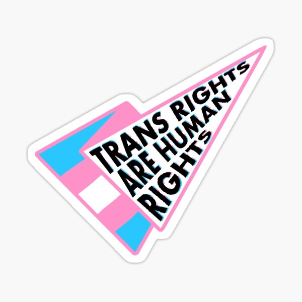 trans rights Sticker for Sale by robinauts