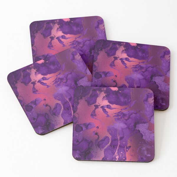 Item preview, Violet Saudade Purple Marble Textures Liquid Plum Purple Lavender Design Pattern designed and sold by digitalvintage.