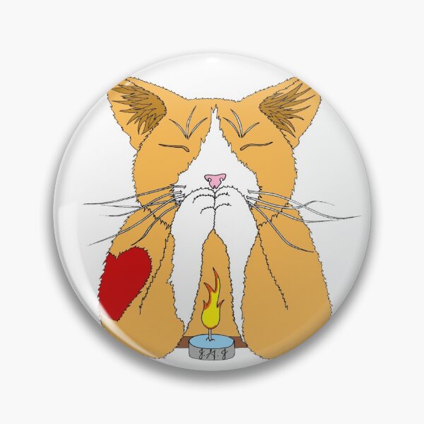 Item preview, Praying Kitty designed and sold by Jacklyn G.  Jones.