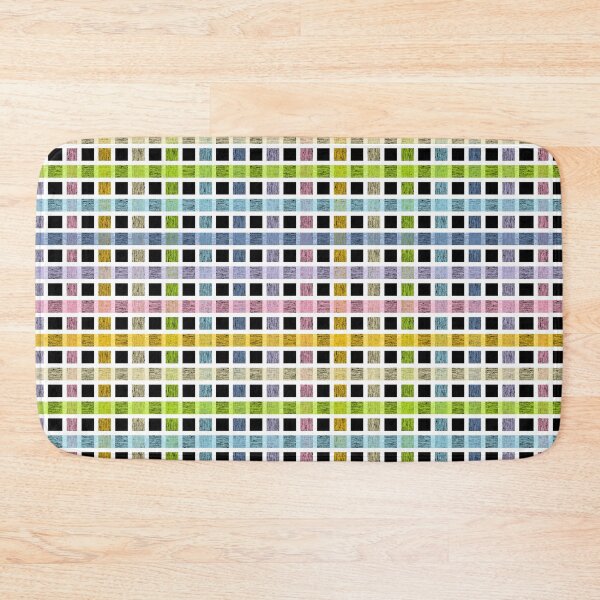 Item preview, White Outlined Pastel Rainbow Weave            designed and sold by lornakay.