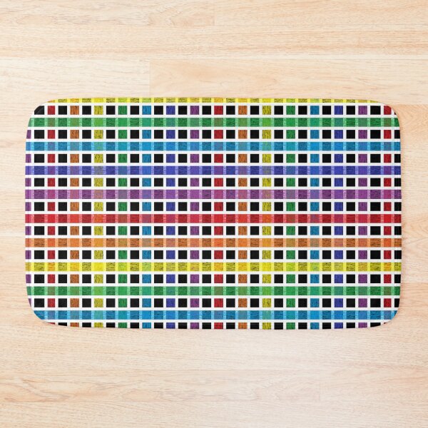Item preview, White Outlined Rainbow Weave  designed and sold by lornakay.