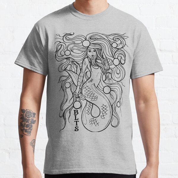 Bearded Lady Tattoo Studio Mermaid Classic T-Shirt