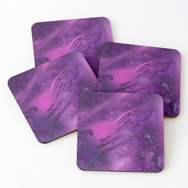 Item preview, Violet Saudade Purple Marble Textures Liquid Plum Purple Lavender Design Pattern designed and sold by digitalvintage.