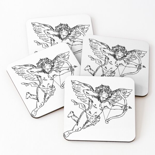 Item preview, Amor - Trans Pride Cupid Cupido Queer Black White designed and sold by Queerhaven.