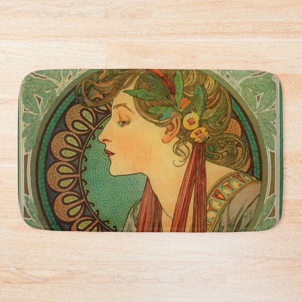 Item preview, Alphonse Mucha (1860 – 1939) "Laurel" designed and sold by Alexandra Dahl.