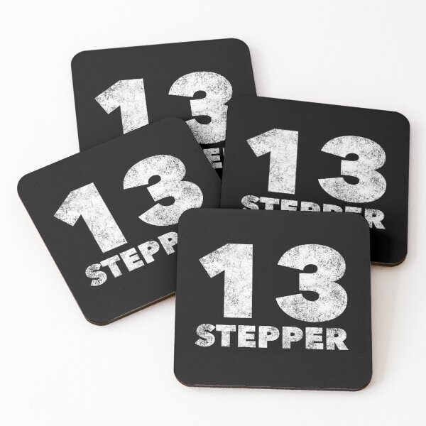 Item preview, 13 Stepper - Alcoholic Clean And Sober designed and sold by tees4gees.