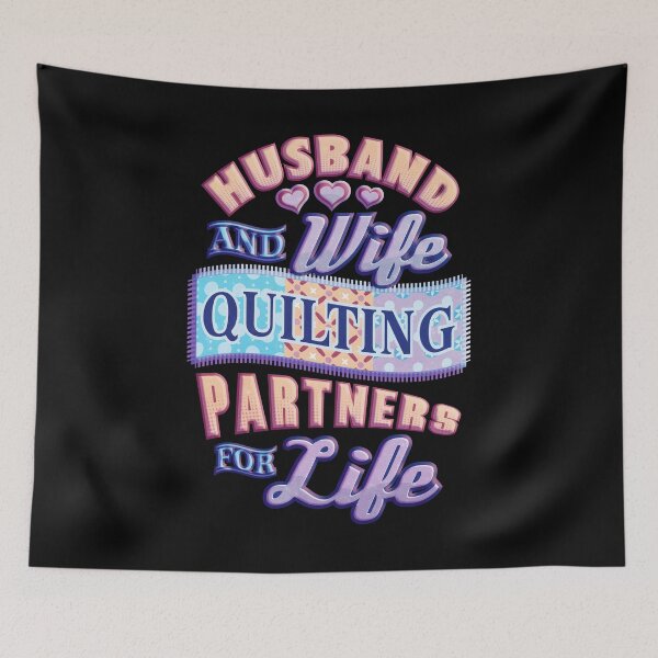 Item preview, Quilting Partners for Life - Equipo de marido y mujer | Quilter y Costurero designed and sold by Dancing Dolphin Crafts.