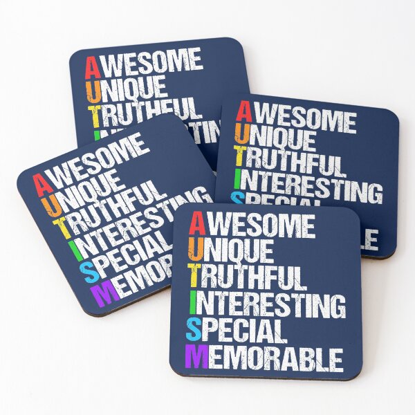 Item preview, Beautiful Autism Pride Word Poem designed and sold by Epic Love Designs.