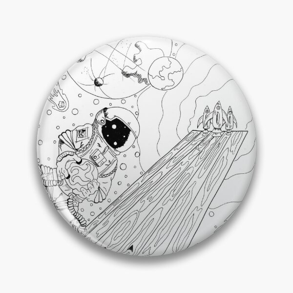 Item preview, Cosmic bowling illustration designed and sold by Paige Poole.