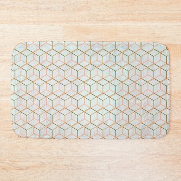 Item preview, Cubes, grids, geometric pattern designed and sold by FannFann.