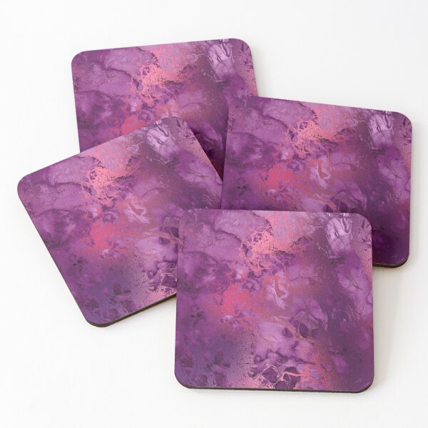 Item preview, Violet Saudade Purple Marble Textures Liquid Plum Purple Lavender Design Pattern designed and sold by digitalvintage.
