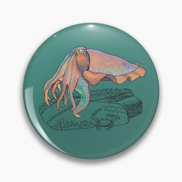 Item preview, Giant Cuttlefish Doodle designed and sold by mernstw.