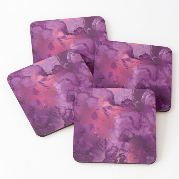Item preview, Violet Saudade Purple Marble Textures Liquid Plum Purple Lavender Design Pattern designed and sold by digitalvintage.