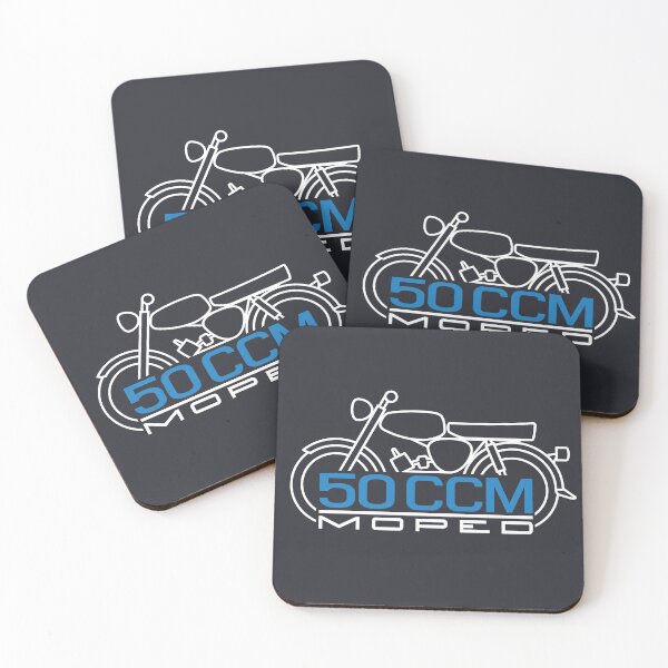 Item preview, Scooter S50 50cc Emblem (white) designed and sold by VEB Ostladen.