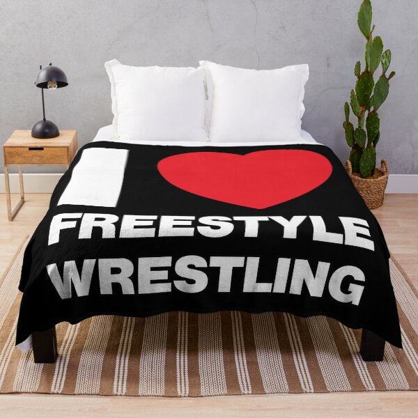Item preview, I Love Freestyle Wrestling designed and sold by Thestarrysky.