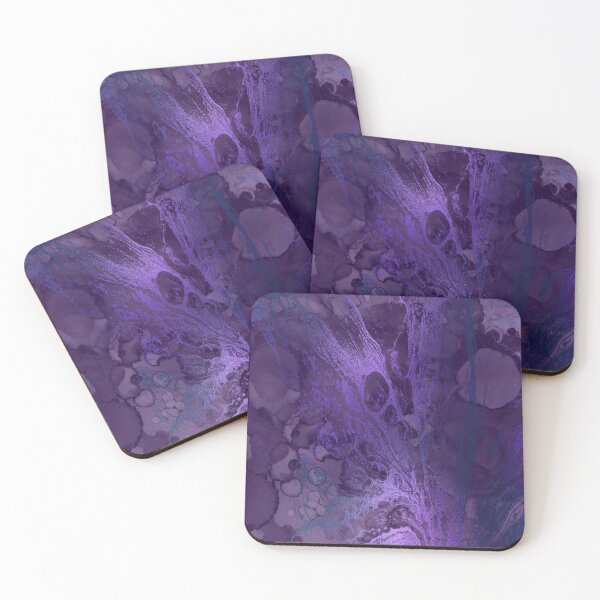 Item preview, Violet Saudade Purple Marble Textures Liquid Plum Purple Lavender Design Pattern designed and sold by digitalvintage.
