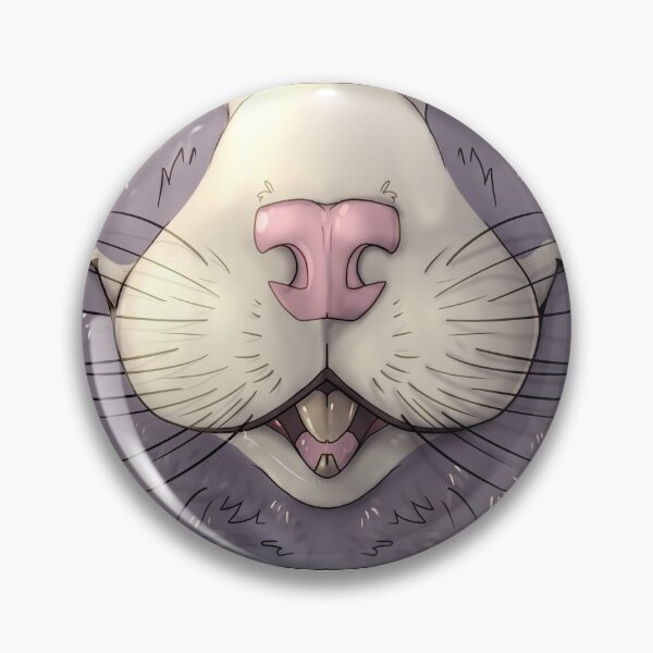 Item preview, Animal Mask - Rat - White Blaze Blue designed and sold by aviantheatrics.
