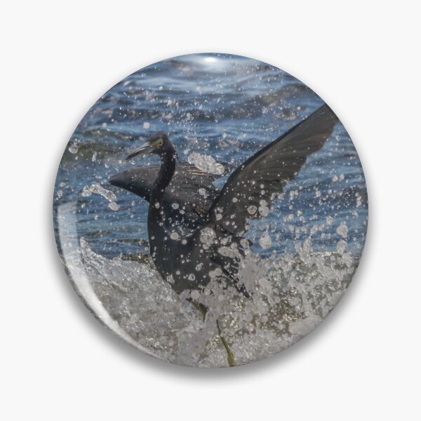 Item preview, Little blue heron designed and sold by Nicole Bleck.