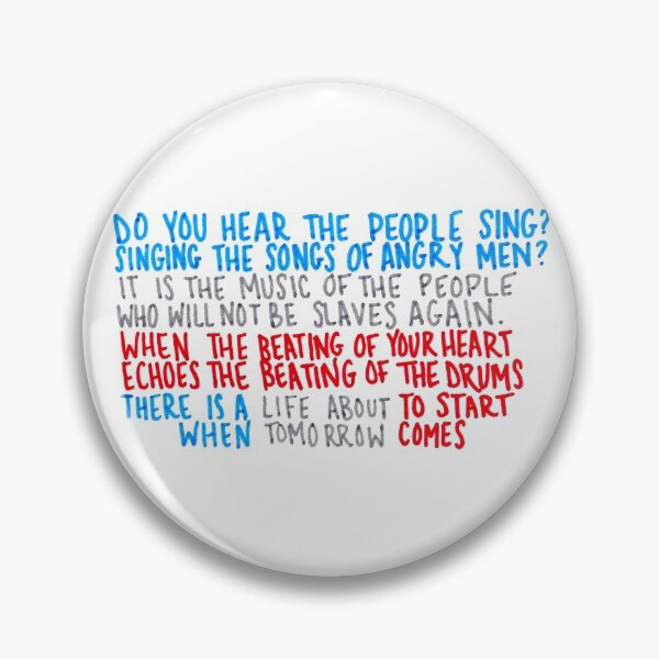 Item preview, Do You Hear the People Sing? designed and sold by cmonique5.