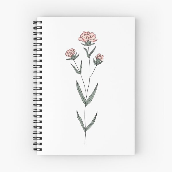 Item preview, January Birth Month Flower | Carnation | Color designed and sold by ekwdesigns.