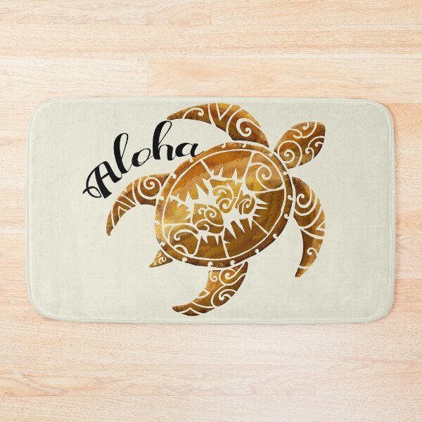 Item preview, Vintage Polynesian Aloha Turtle designed and sold by sunnthreads.