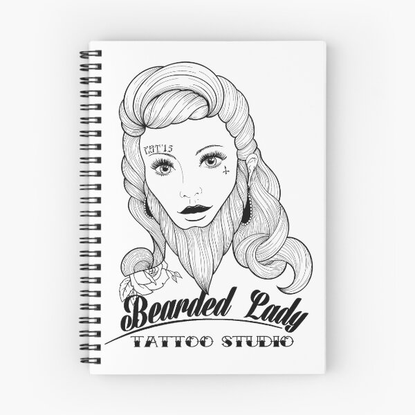 Item preview, The Original Bearded Lady Tattoo Studio designed and sold by BeardedLadyTS.