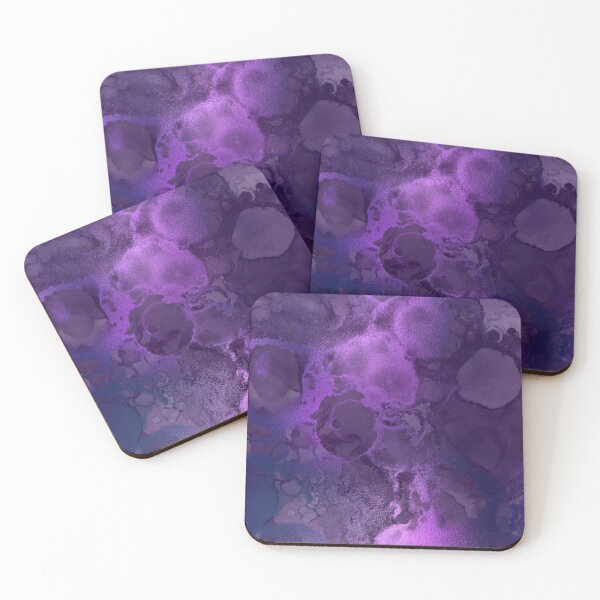 Item preview, Violet Saudade Purple Marble Textures Liquid Plum Purple Lavender Design Pattern designed and sold by digitalvintage.