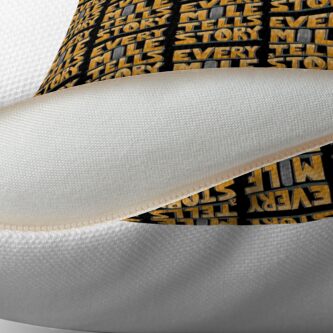 Alternate view of Tire in the Mile Floor Pillow
