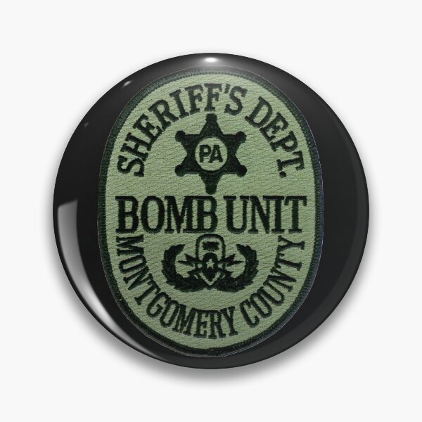 Item preview, Montgomery County Sheriff Bomb Unit designed and sold by Lawrence Baird.