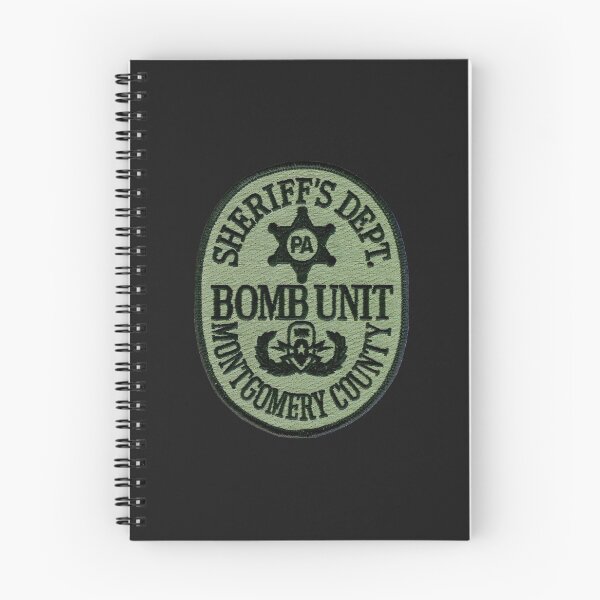 Item preview, Montgomery County Sheriff Bomb Unit designed and sold by Lawrence Baird.