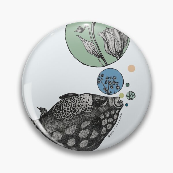 Aperçu de l'œuvre poisson avec bulle créée et vendue par GYYART.